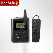 Which brand of wireless audio guide device has stable signal?